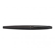 Stylo Roller - Noir - Atx Diamant Noir Brossé - Pointe Moyenne - Cross