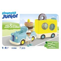 Playmobil Junior - Camion De Donuts Junior - 71702 - Playmobil Junior