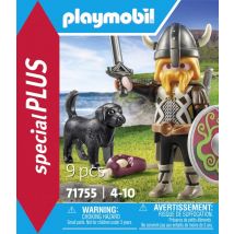 Playmobil - Viking Avec Chien, Bouclier Et Armes - 71755 - Special Plus - Playmobil