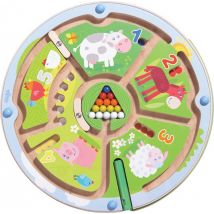 Labyrinthe Animalier - Jeu Magnétique Haba