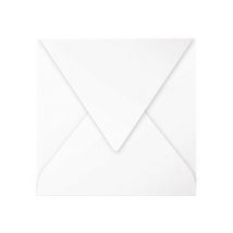 20 Enveloppes Pollen 165x165 Mm - Blanc - Clairefontaine