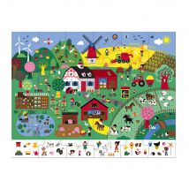 Puzzle D'Observat. Ferme - Janod