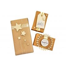 Lot De 10 Étiquettes En Bois - Créalia