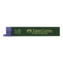 12 Mines 0,7mm Pour Porte-mines - Super-polymer - Faber Castell