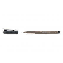Feutre Pointe Brush B - Faber-castell - Brun De Noix - Pitt Artist Pen - Faber Castell