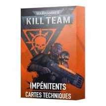 Cartes Techniques - Kill Team : Impénitents - Warhammer 40,000 - Games Workshop