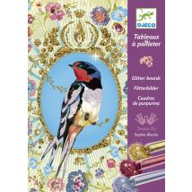 Tableaux À Pailletter - Oiseaux - Djeco