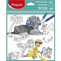 Cahier De Coloriage À Spirales - Maped Creativ