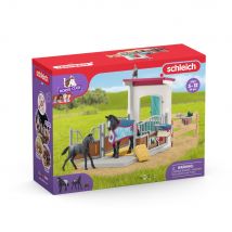 Box Pour Cheval Avec Jument Et Poulain - Schleich