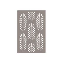 Pochoir Deep Green Fond Feuille - 10 X 15 Cm - Artemio