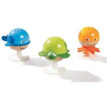 3 Hochets Animaux Marins À Ventouse - Hape