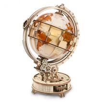 Maquette En Bois 147 Pièces - Globe Lumineux - Rokr
