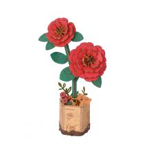 Puzzle 3d 113 Pièces - Camélias Rouges - Rowood