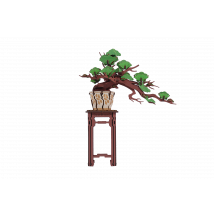 Puzzle 3d 115 Pièces - Pin Bonsaï - Rolife