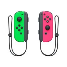 Paire De Manettes Joy-con Green And Pink Pair Pour Nintendo Switch