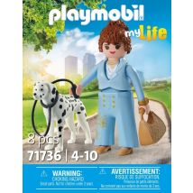 Playmobil - Femme D’affaire Avec Son Dalmatien - 71736