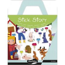 Stickers Story Ferme - 4 Planches - Maildor