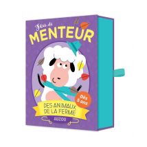 Menteur Des Animaux De La Ferme - Jeu De Société Enfant - Auzou Editions