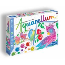 Coffret Aquarellum Junior - Perroquets - Sentosphère