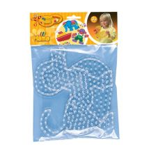 Plaque En Sachet Maxi Pour Perles Hama - Chien Et Canard - 8252