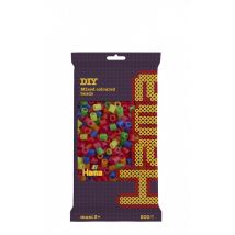 Sachet De Perles Hama - Maxi - Néon Multicolores (mix51) - 500 Perles