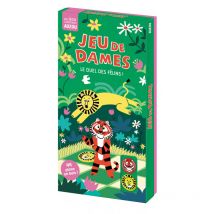 Jeu De Dames - Le Duel Des Felins ! - Auzou Editions