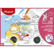 Papiers Magiques À Effets À Colorier - Maped Creativ