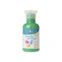 Gouache Aux Doigts - 150 Ml - Vert - Créalia enfants