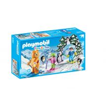 Moniteur De Ski Avec Enfants - Playmobil - Family Fun - 9282