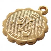 Médaille Balance - Or 24 Carats - La Petite Épicerie