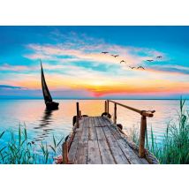 Puzzle 500 Pièces - Peace Puzzle - Peaceful Wind - Clementoni
