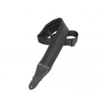 Sangle Guitare Noire En Néoprène