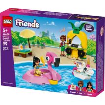 Lego 42658 - Fête Dans La Piscine Avec Les Bouées Licorne Et Flamant Rose - Lego Friends - Lego