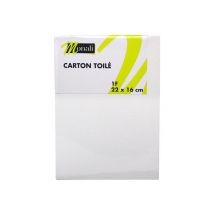 Carton Toilé 1f - 22x16cm - Monali