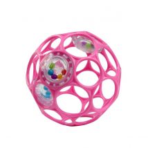Hochet Balle Sensorielle - Oball - Rose