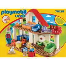 Playmobil 1.2.3 - Maison Familiale - 70129 - Playmobil 1.2.3 - Playmobil Junior