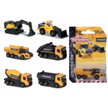 Prem Volvo Const. - Majorette - Modèles Aléatoires - Vendu À L'Unité