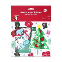 Kit Créatif « 2 Sapins En Mousse » - Créalia - Créalia enfants