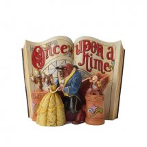 Figurine Enesco Disney Traditions - La Belle Et La Bête - Storybook