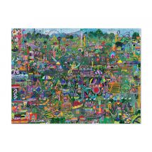 Puzzle Amusements Du Monde - 1000 Pcs - Crocodile Creek