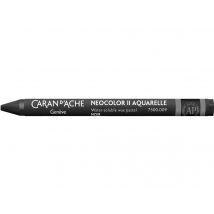 Pastel À La Cire Aquarellable - Neocolor - Noir - Caran d'Ache