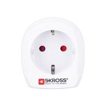 Adaptateur Secteur Eu Vers Uk 13a Max - Skross