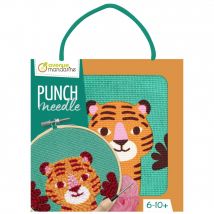 Kit Punch Needle - Tigre - Avenue Mandarine
