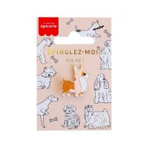 Broche Pin's Émaillé - Corgi - La Petite Épicerie