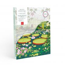 Coffret Peinture Au Numéro - Waterlily Glasshouse Par Elaine Lee - La Petite Épicerie