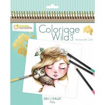 Carnet De Coloriage - Wild 3 - Avenue Mandarine