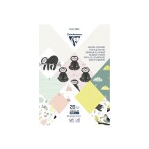 Bloc De 20 Feuilles A5 - Paresseux - Clairefontaine