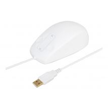 Urban Factory Sanee - Souris - Optique - 3 Boutons - Filaire - Usb 2.0 - Blanc