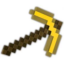 Réplique - Minecraft - Pioche Gold - Jakks Pacific