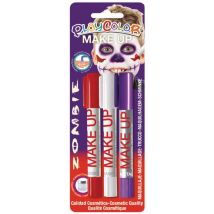 3 Sticks De Maquillage Playcolor - Zombie - Playcolor